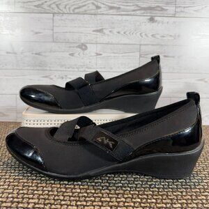 Anne Klein Sport,  Wedge Heel, Black, 9